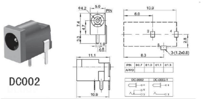 dc插座002 dc插座002